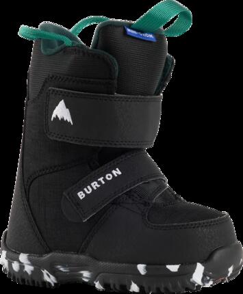 Chaussures Burton Mini Grom - Snowboard enfant - Noir