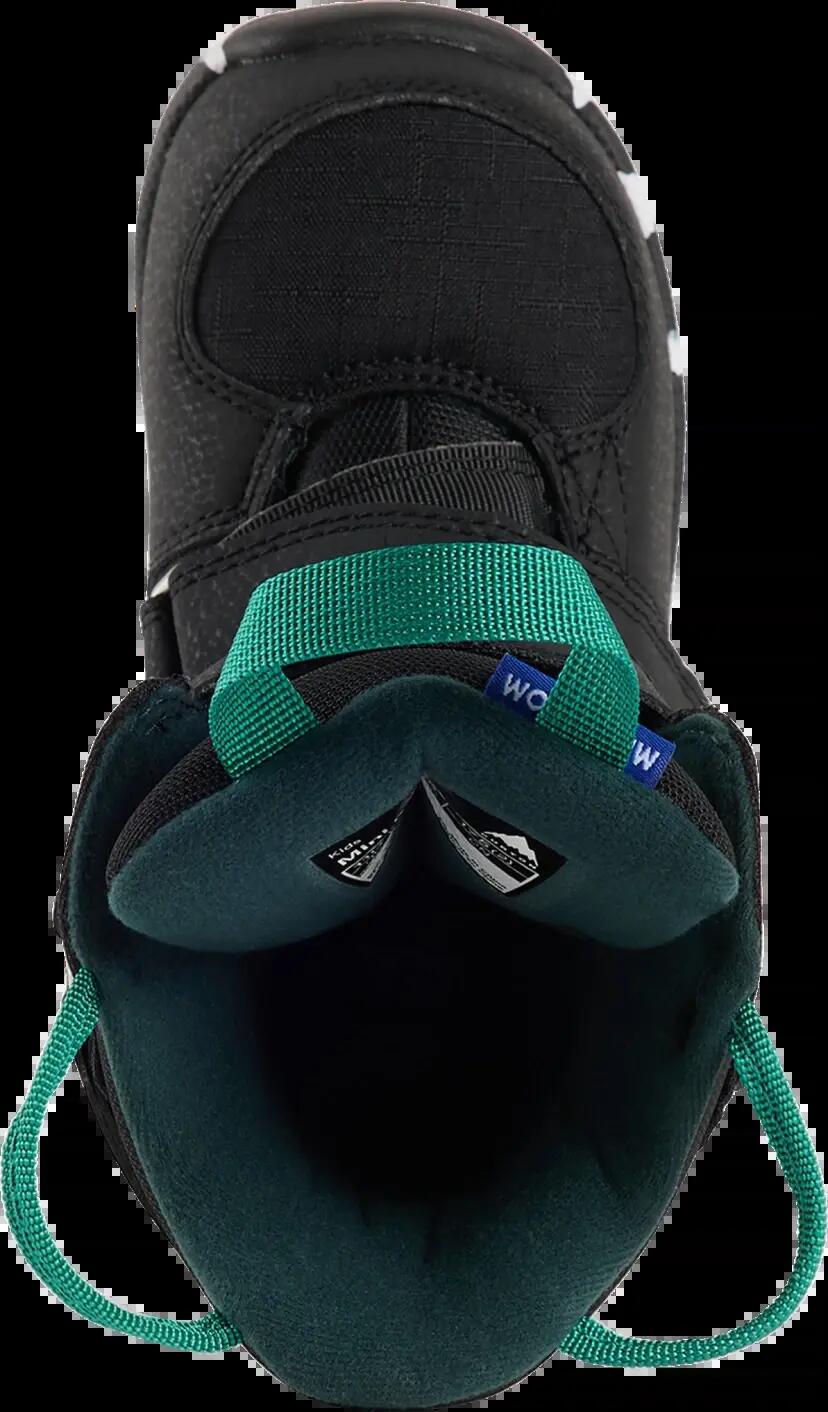 Chaussures Burton Mini Grom - Snowboard enfant - Noir 4/4