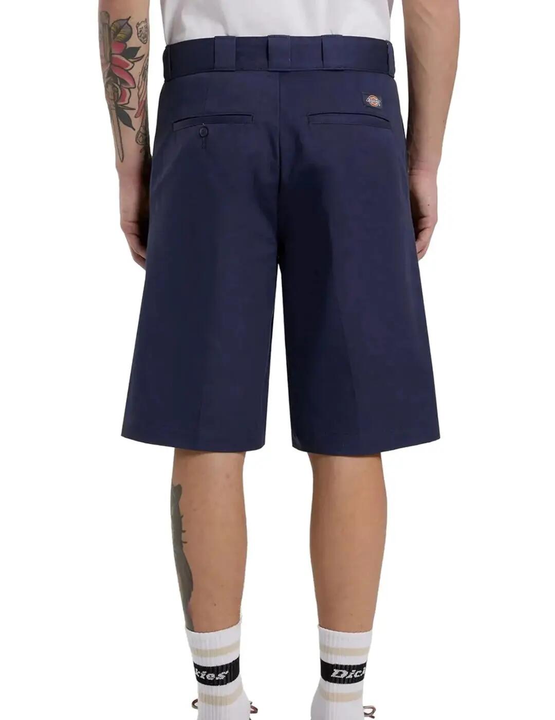 Bermudas und kurze Hosen für Männer Dickies 247 gerade 10-Zoll Blau. 4/4