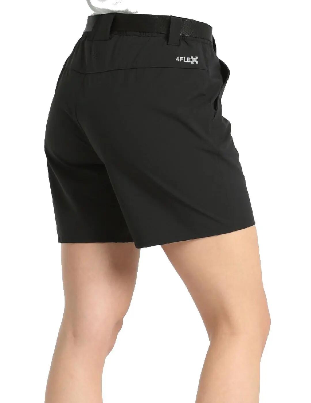Shorts da donna 8000 acero nero. 2/3