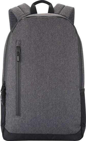 clique Street Backpack — leichter Rucksack Anthracite Melange