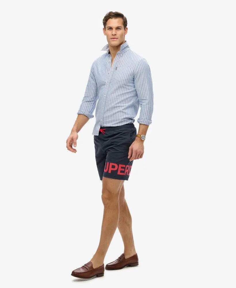 superdry Calções de banho Graphic 17-Inch em poliéster reciclado 5/7