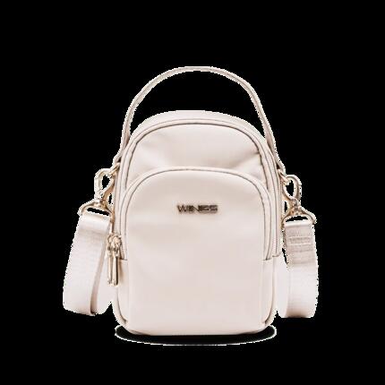 Petit sac bandoulière ROSELLA BEIGE