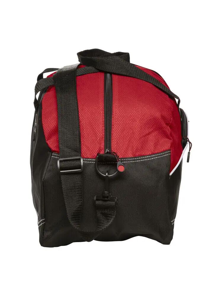 clique Basic Bag mala desportiva em Diamond Non-Woven vermelha 3/4