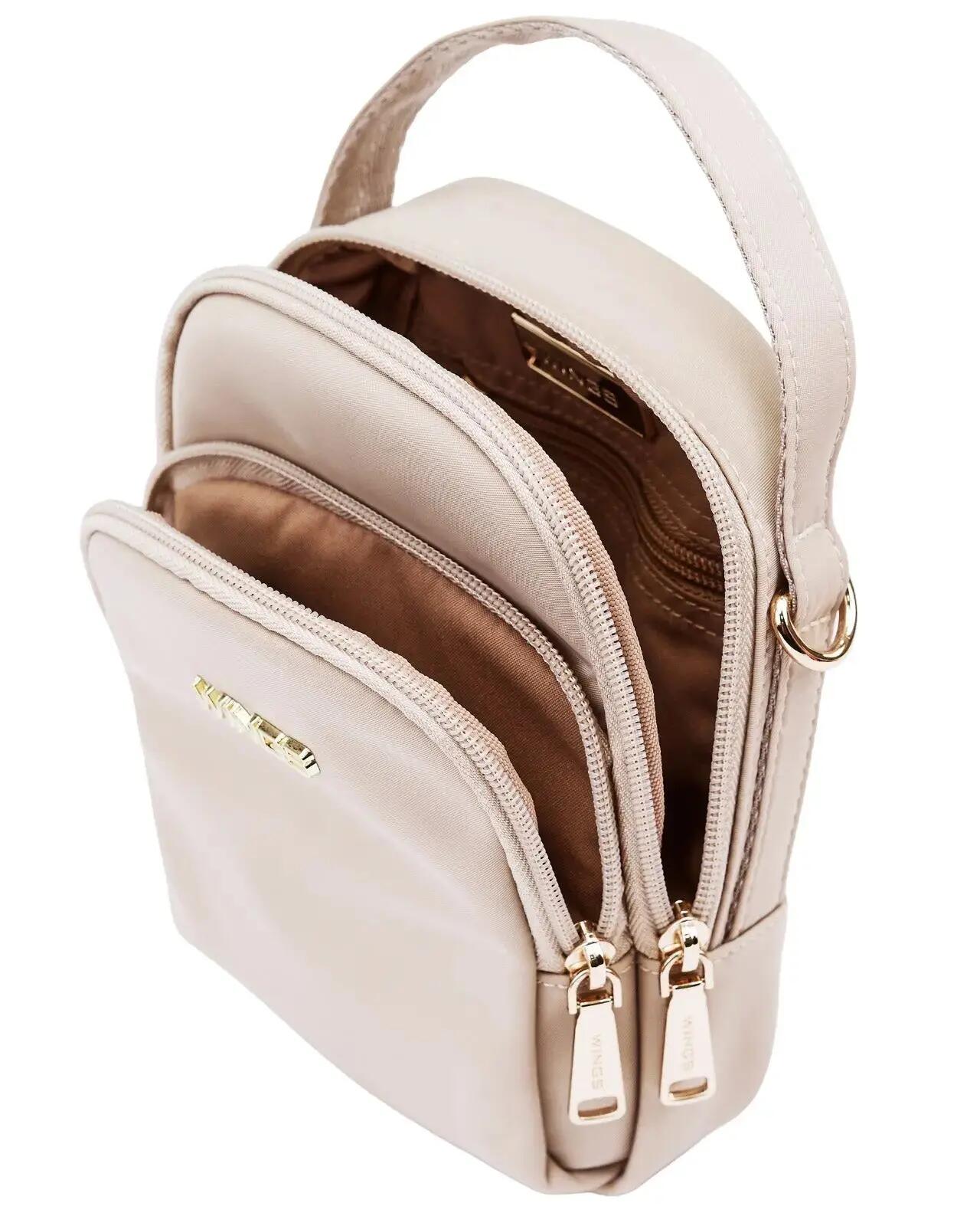 Petit sac bandoulière ROSELLA BEIGE 7/7