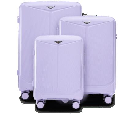 Valise cabine Wings COCKATIEL polypropylène 20" BLEU CLAIR