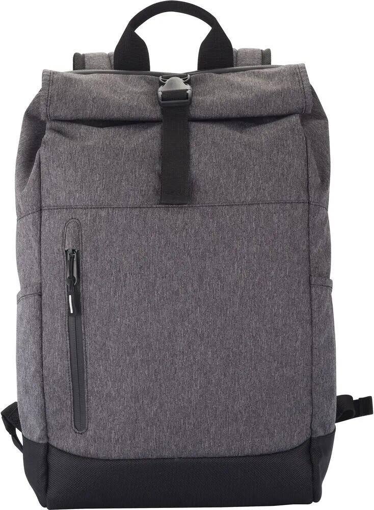 clique Mochila Roll-Up anthracite Melange — volume expandível 2/7