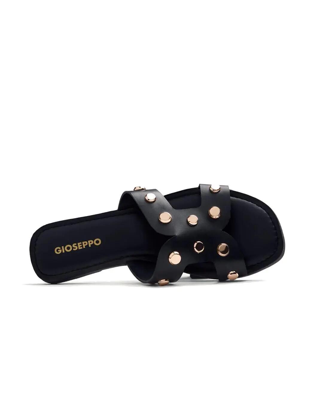 Sandales pour Femme Gioseppo Millston Noir. 3/4