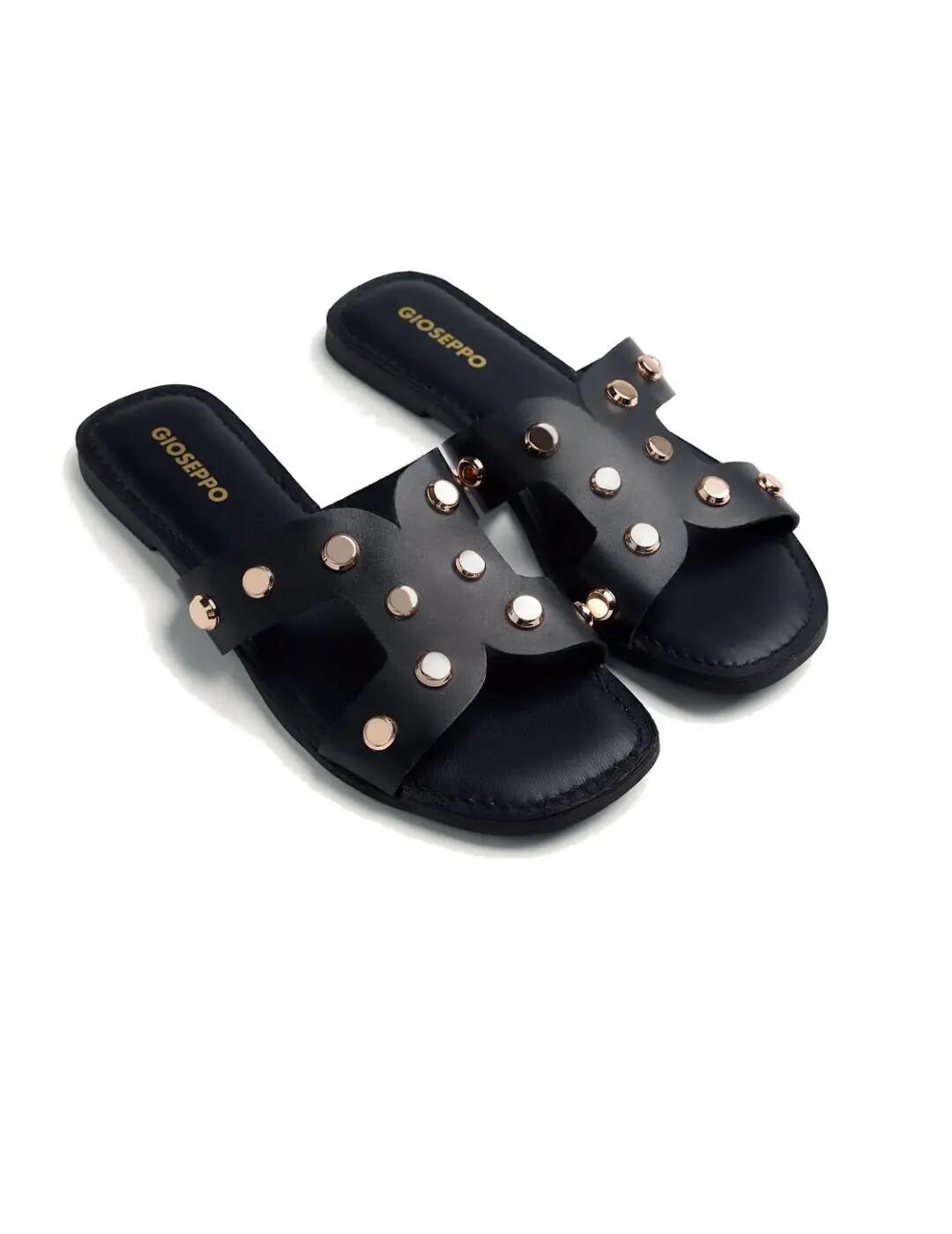 Sandales pour Femme Gioseppo Millston Noir. 2/4