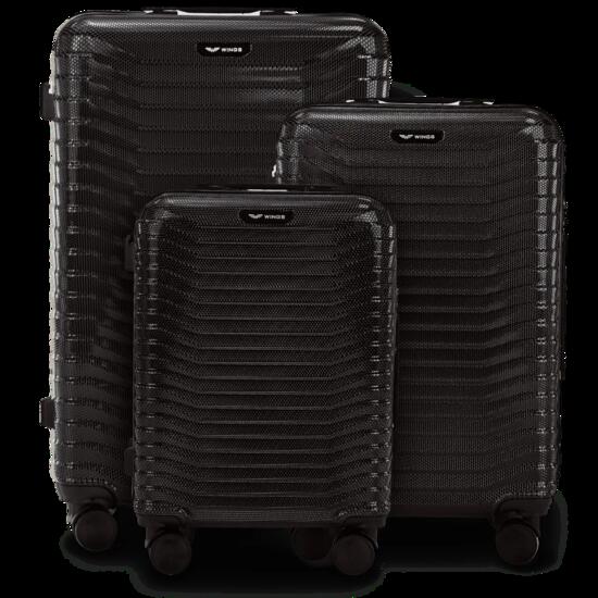 Lot de 3 valises Wings PC Sea Eagle 2.0 BLACK