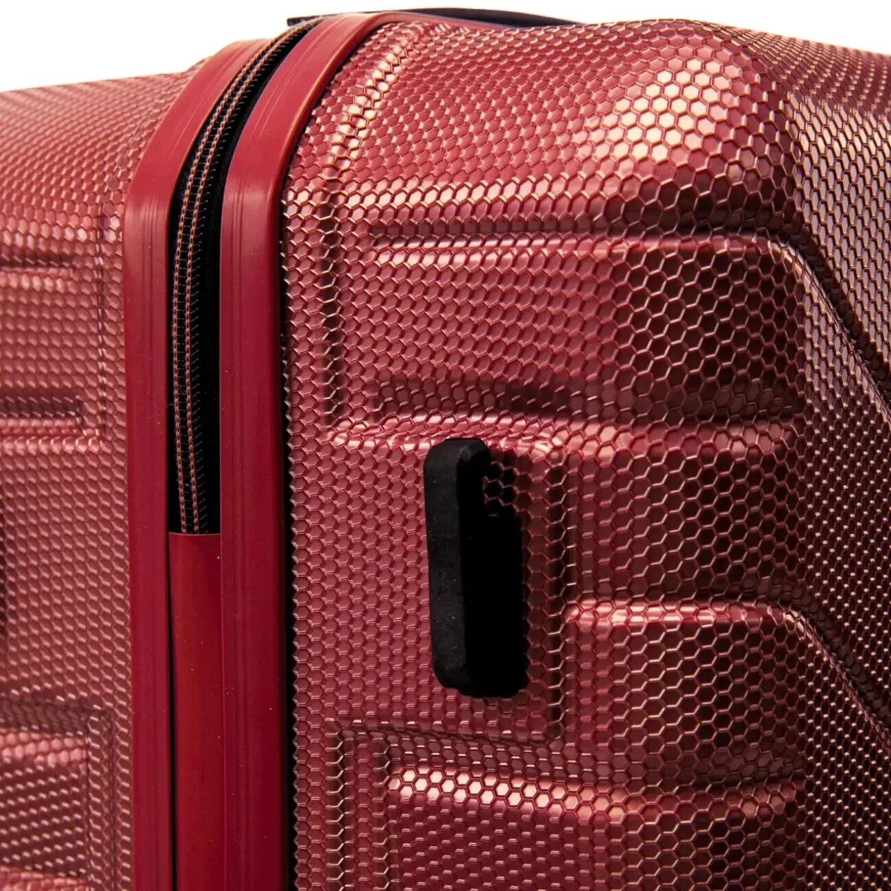 Lot de 4 valises Wings CRAKE S/M/L + valise compacte WINE RED 9/10