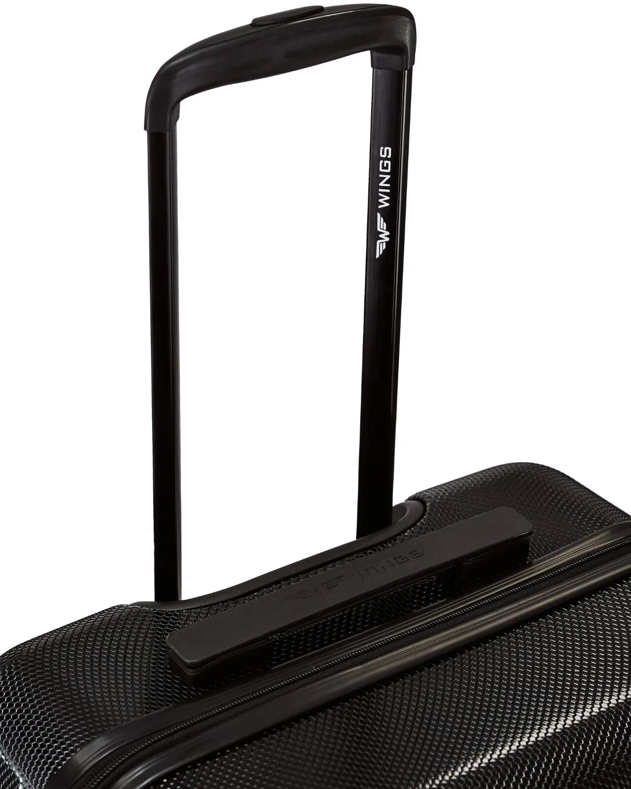 Middelgrote koffer WINGS PC SEA EAGLE 2.0 24" ZWART 6/9