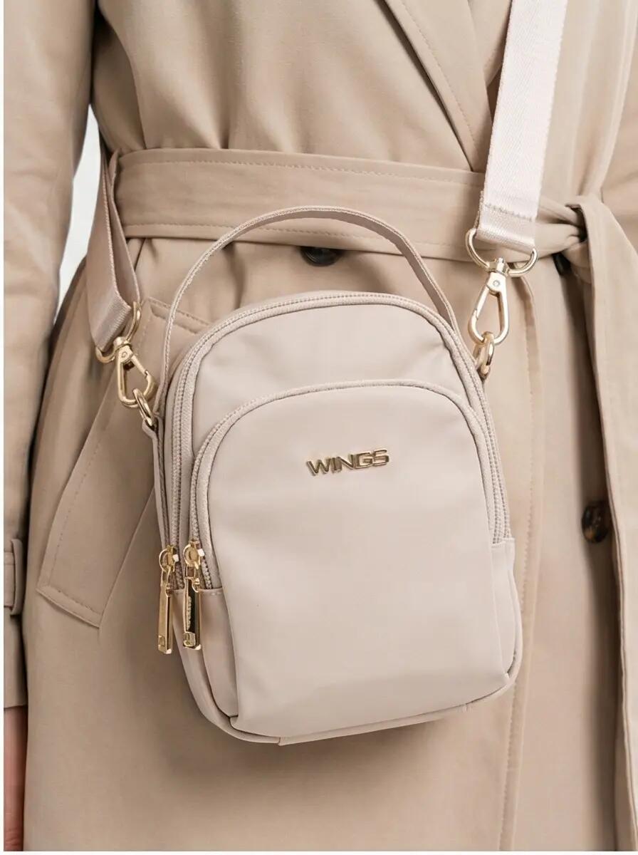 Petit sac bandoulière ROSELLA BEIGE 2/7