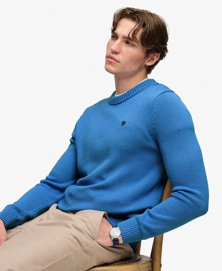 superdry Preppy Cotton Jumper de algodón orgánico – corte relaxed