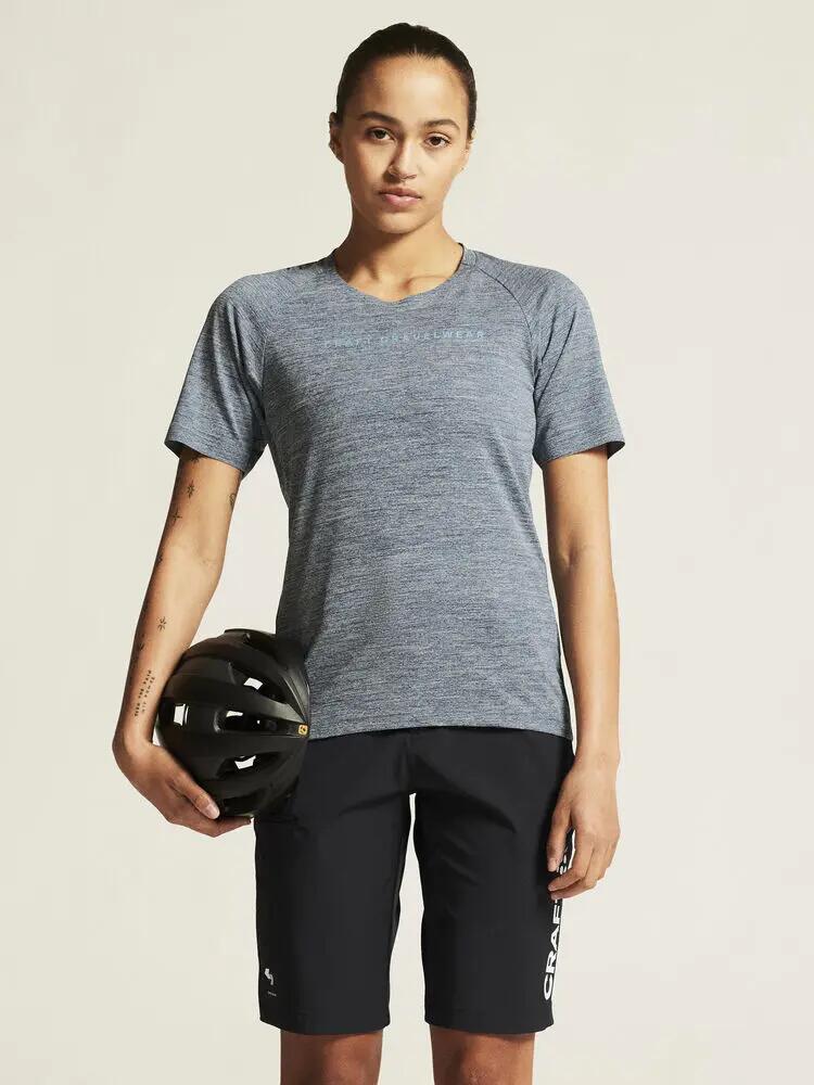 craft ADV Gravel Ss Tee W – Recycling-Polyester Kurzarmshirt 7/7