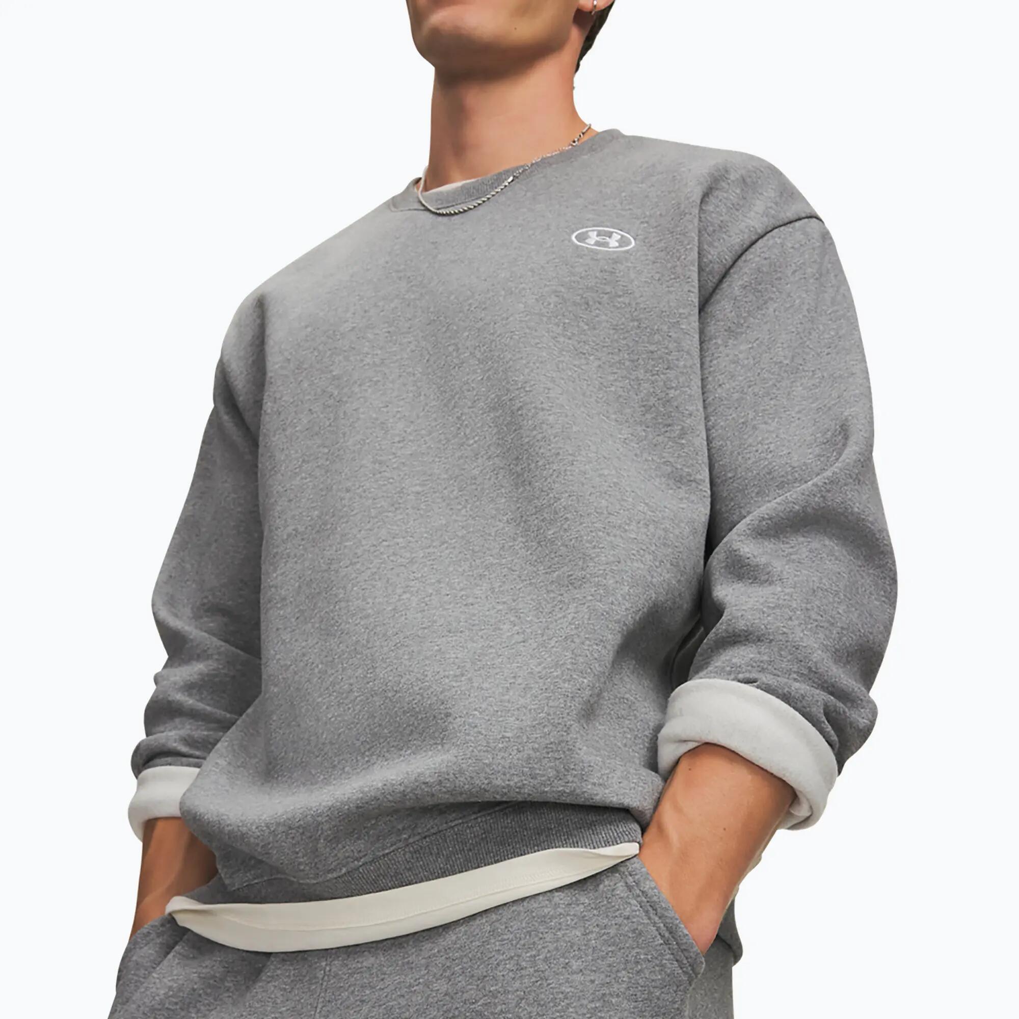 Bluza męska Under Armour Rival Fleece Crew 3/4