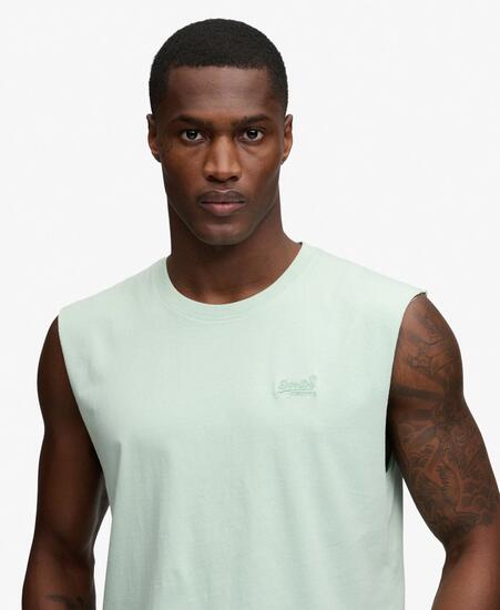 superdry Camiseta de tirantes Organic Cotton Essential Logo en algodón