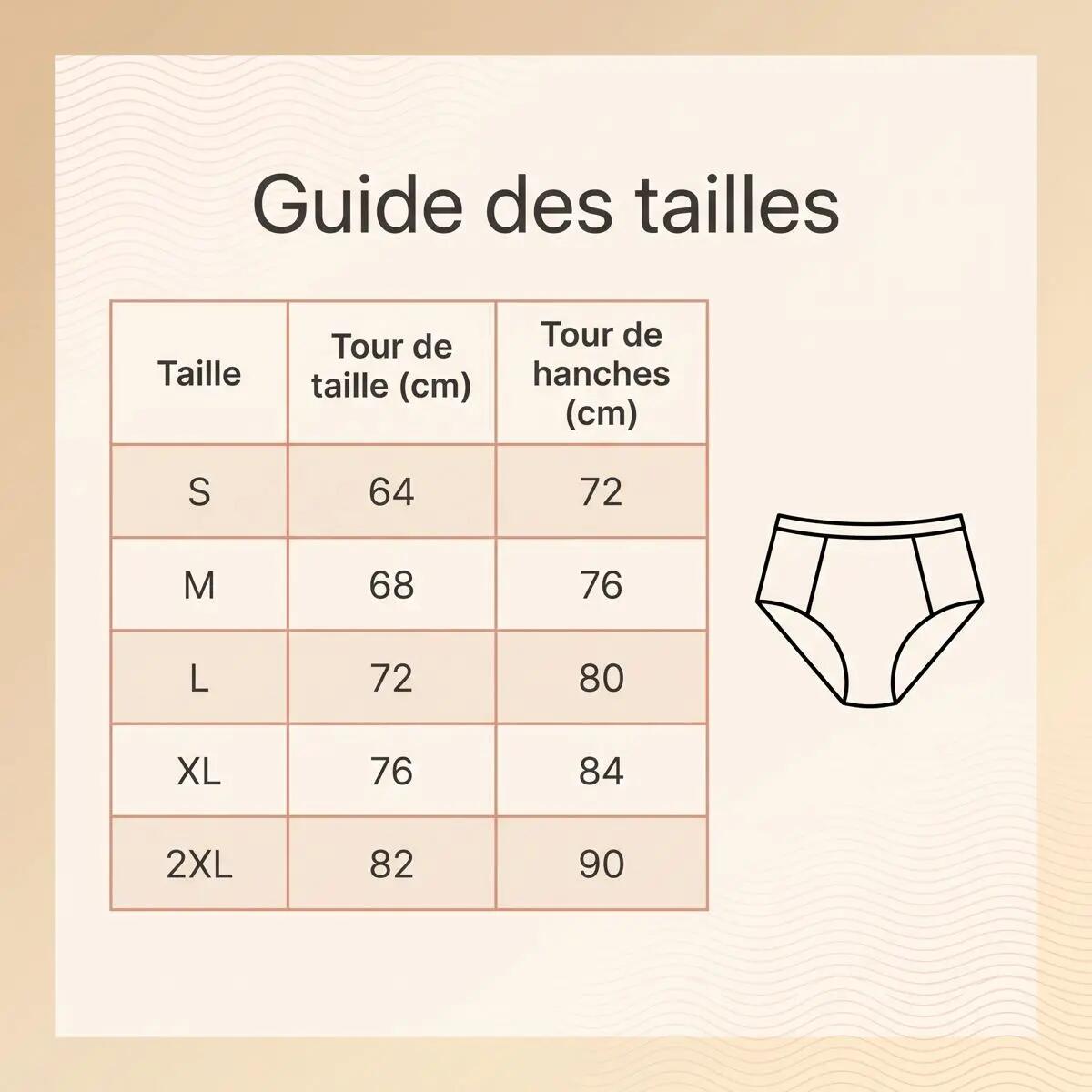 Culotte menstruelle flux abondants "Flow Intense" Marea 4/4
