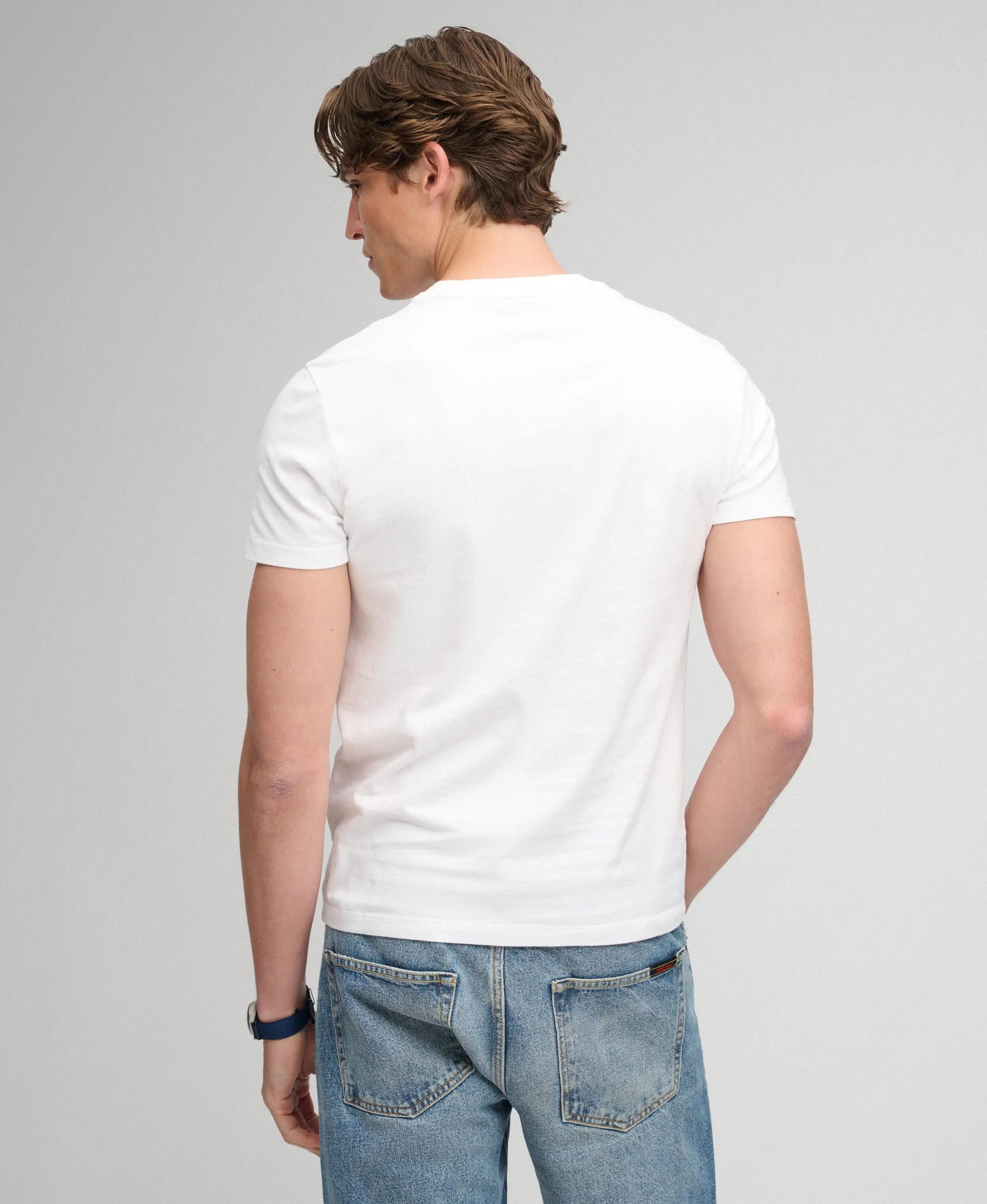superdry T-shirt Essential Serif Logo brodé Slim fit en coton bio 5/6