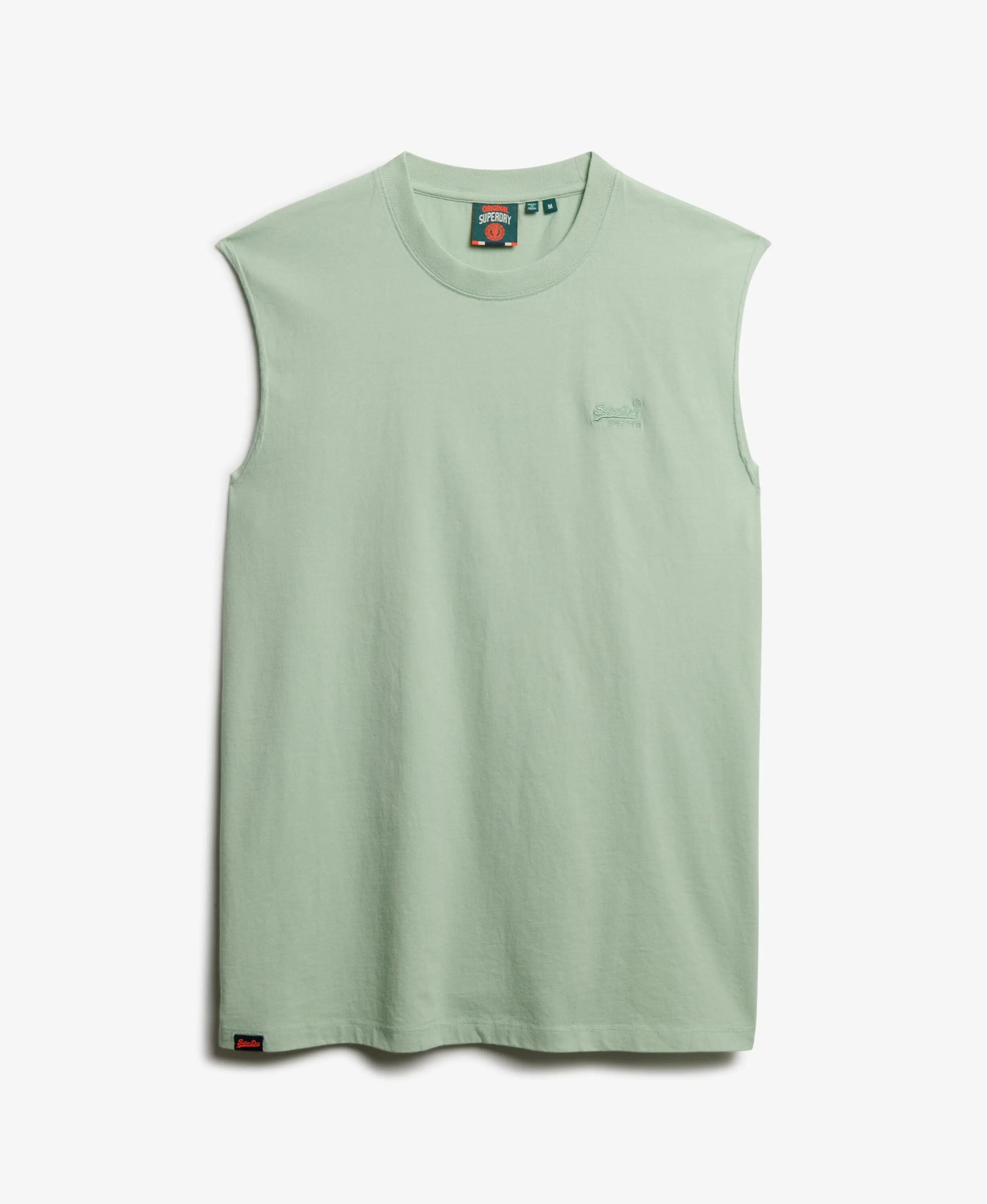 superdry Camiseta de tirantes Organic Cotton Essential con logo — Algodón 7/7