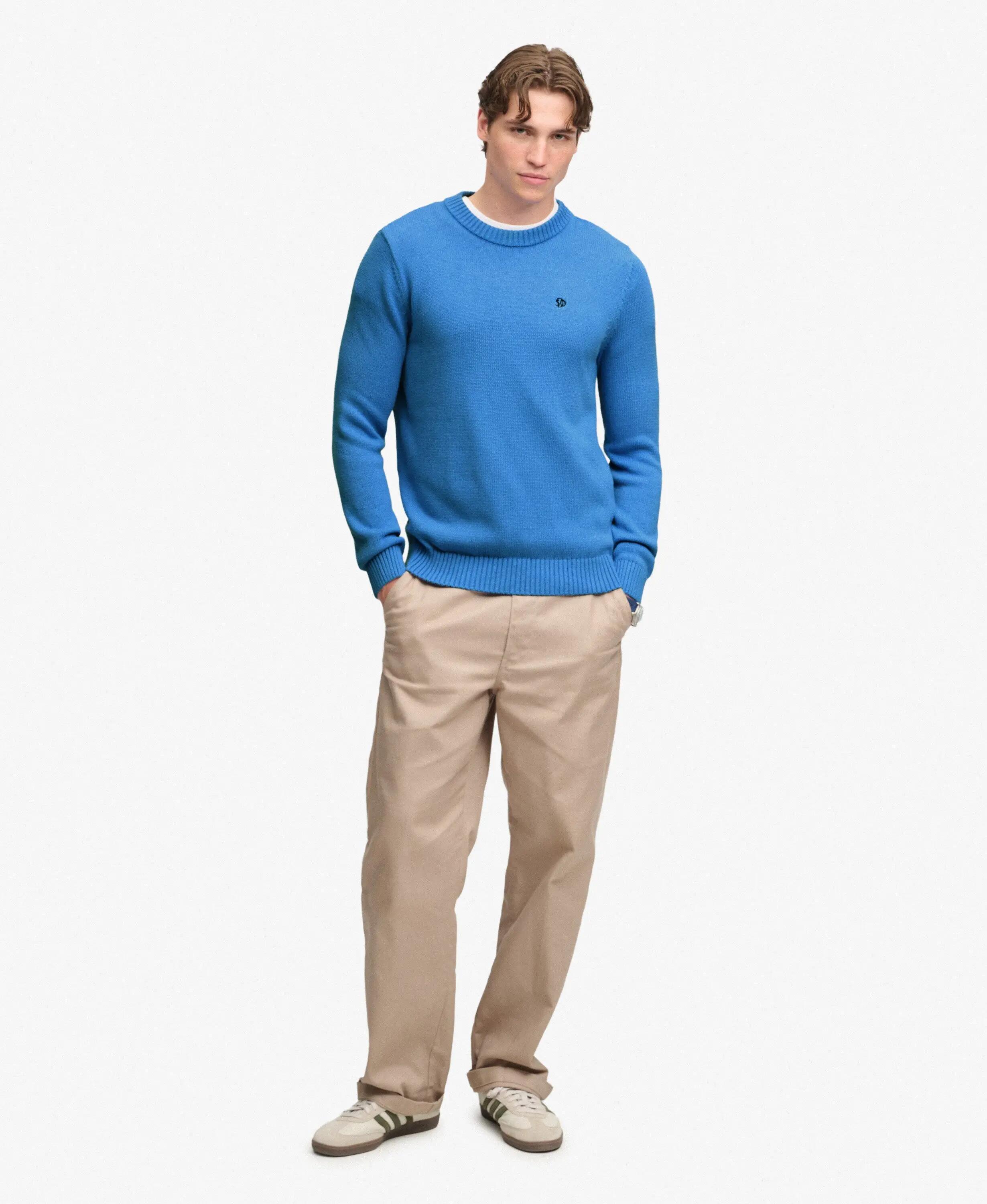 superdry Camisola Preppy Cotton – Corte relaxed, 100% algodão biológico 3/5