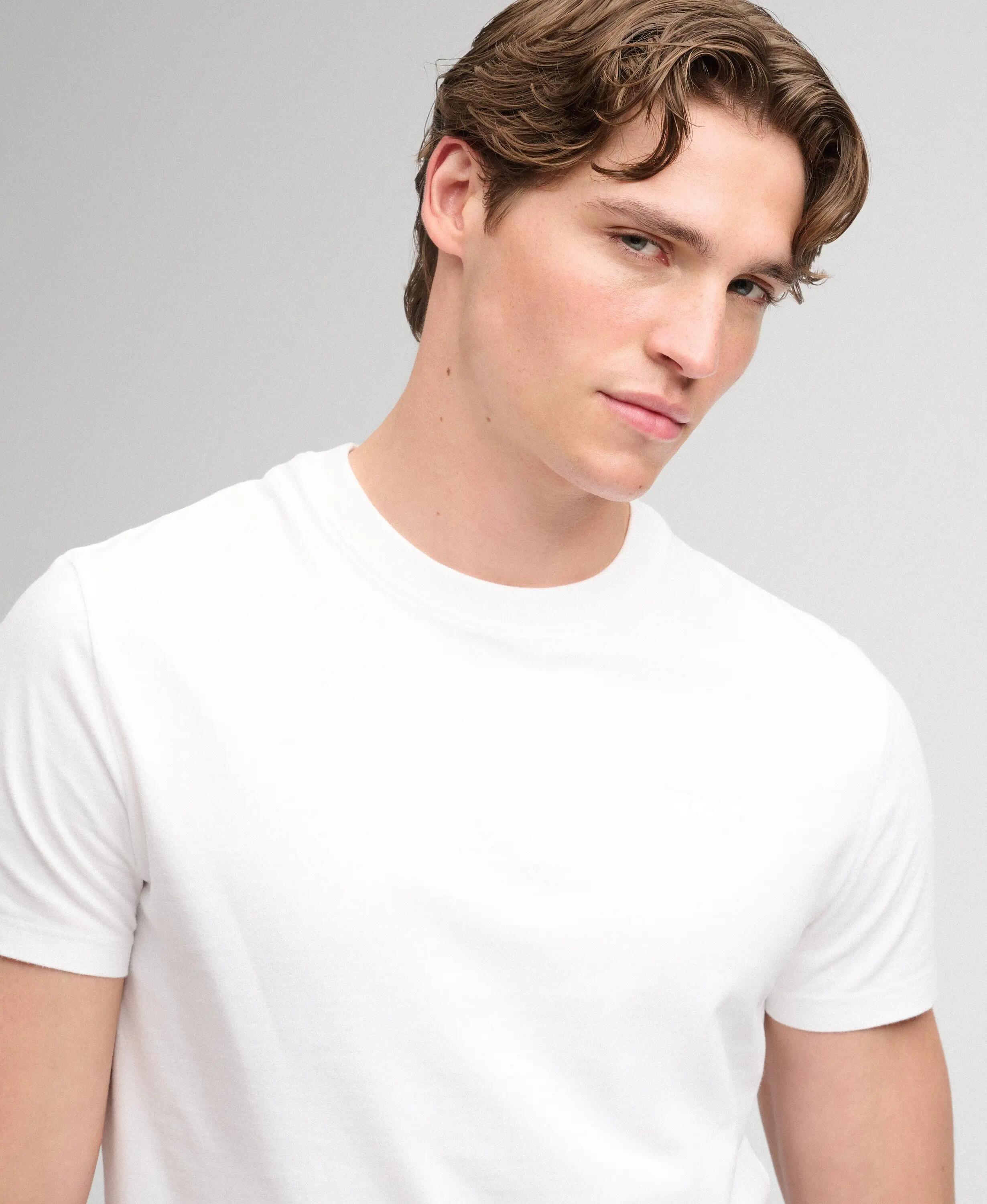 superdry T-shirt Essential Serif Logo brodé Slim fit en coton bio 4/6