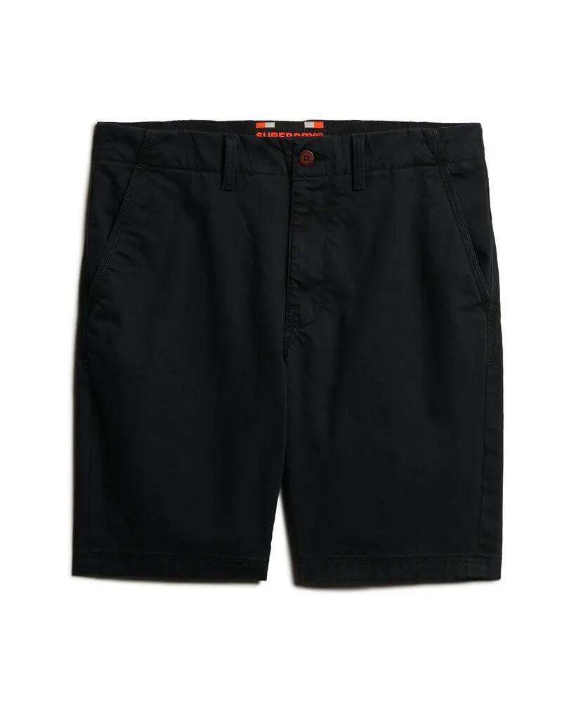 superdry Vintage International Chino Shorts slim in cotone 100% – Washed Black 6/6