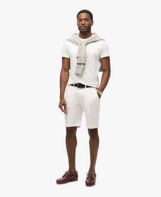 Superdry vintage chino shorts – slim, katoen met elastaan