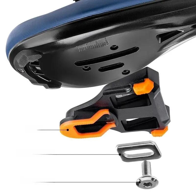 Pédales automatiques route en nylon compatibles Shimano SPD-SL ROCKBROS 2/3