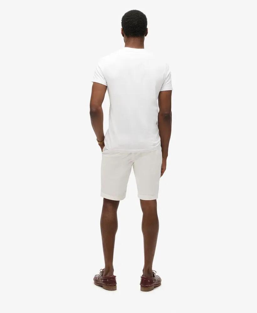 superdry Vintage Chino Shorts slim in cotone elasticizzato 5/7