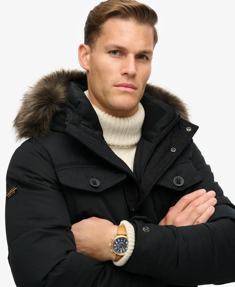superdry Parka Chinook com pelo sintético 3/7