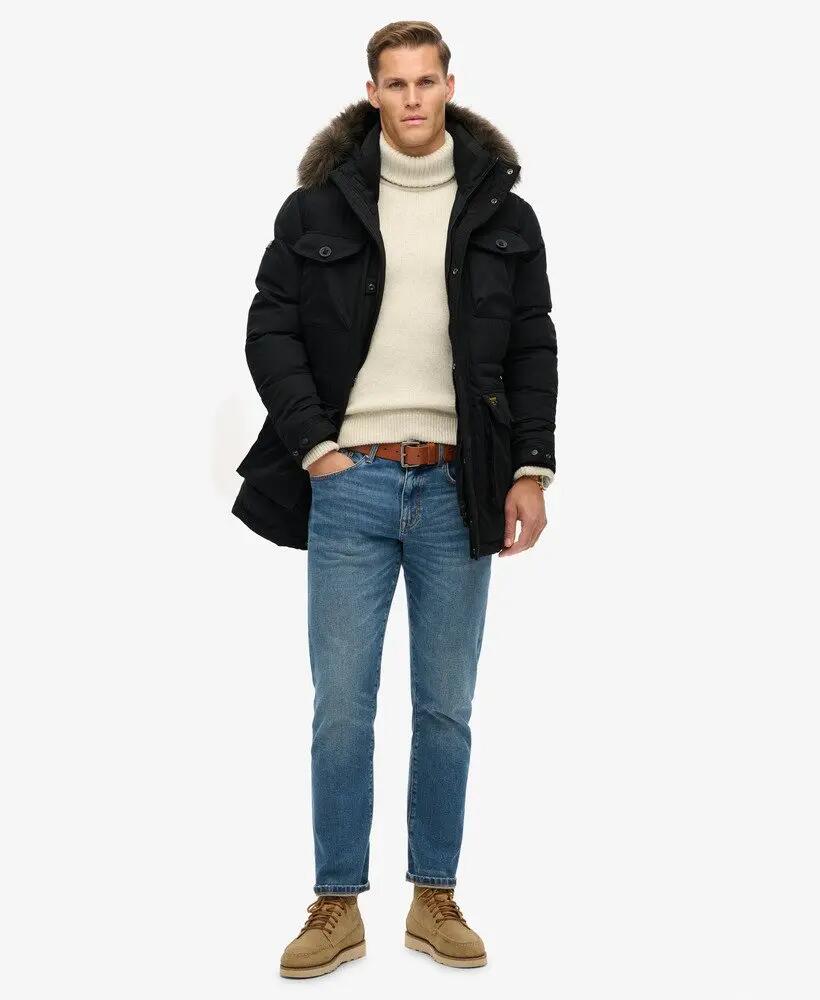 superdry Parka Chinook com pelo sintético 2/7