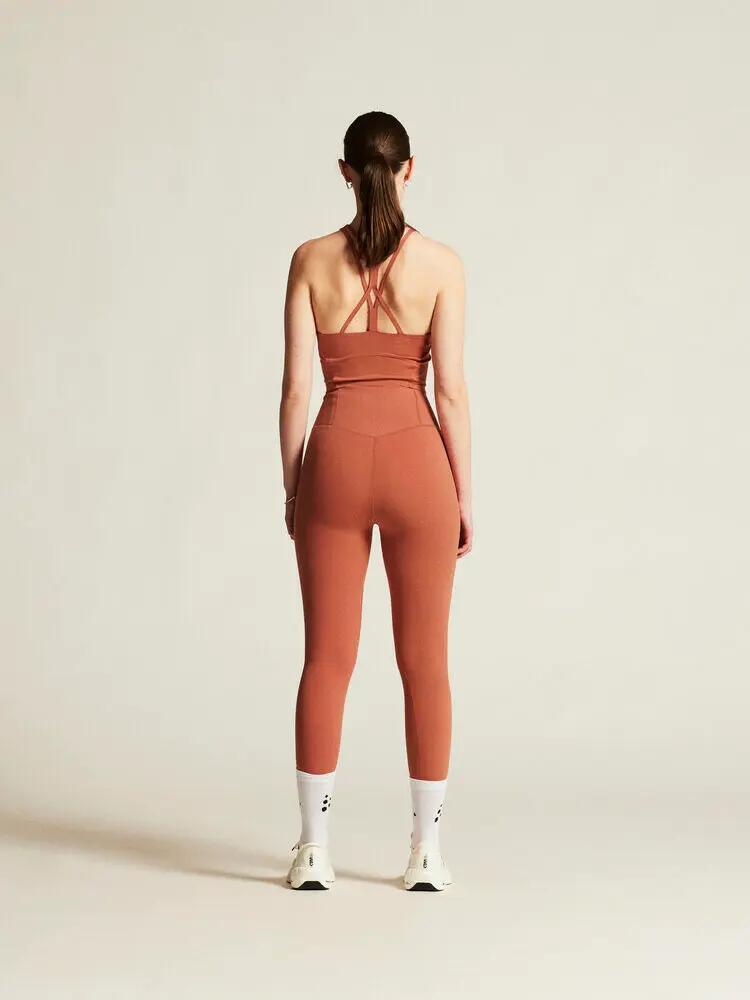 craft Top Curto Collective Cropped Singlet W - Sequoia 4/7