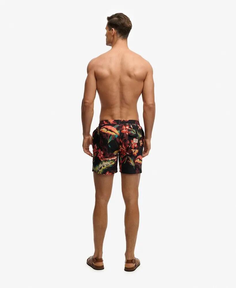 superdry Calções de banho Hawaiian Print 16" fit relaxed – Poliéster reciclado 6/7