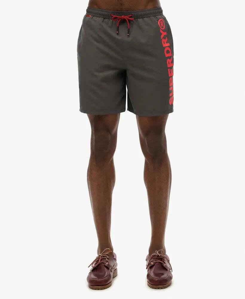 superdry Calções de banho Sport Graphic 17" em poliéster reciclado 5/7