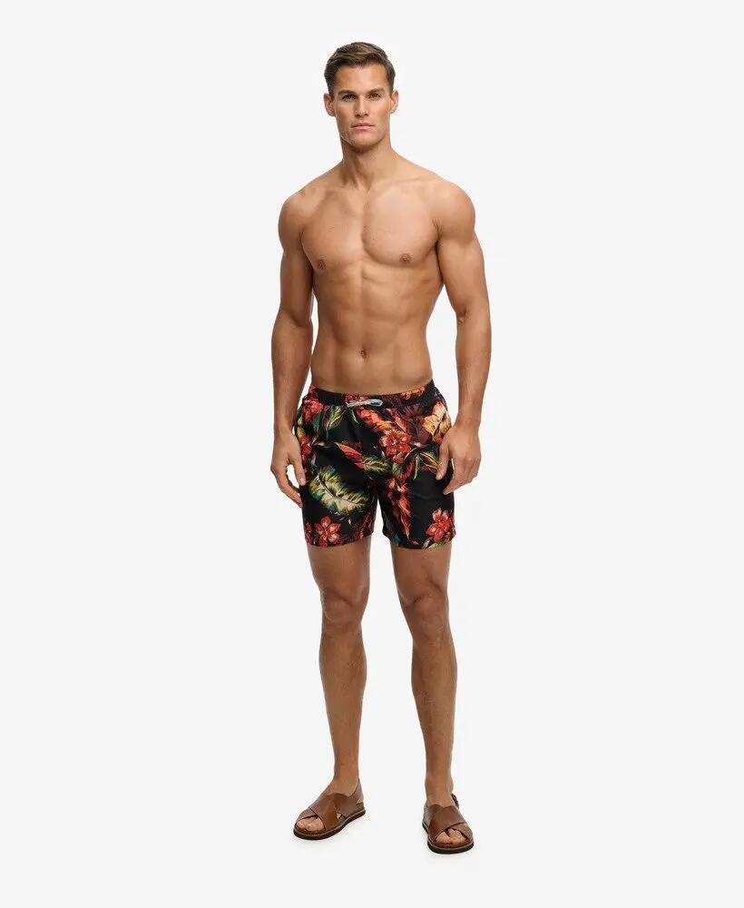 superdry Calções de banho Hawaiian Print 16" fit relaxed – Poliéster reciclado 5/7