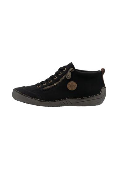 Rieker Damen Sneaker Low Halbschuhe Schuhe 52514-00 Schwarz