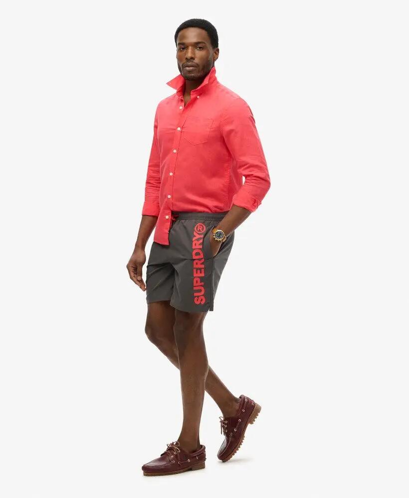 superdry Calções de banho Sport Graphic 17" em poliéster reciclado 2/7