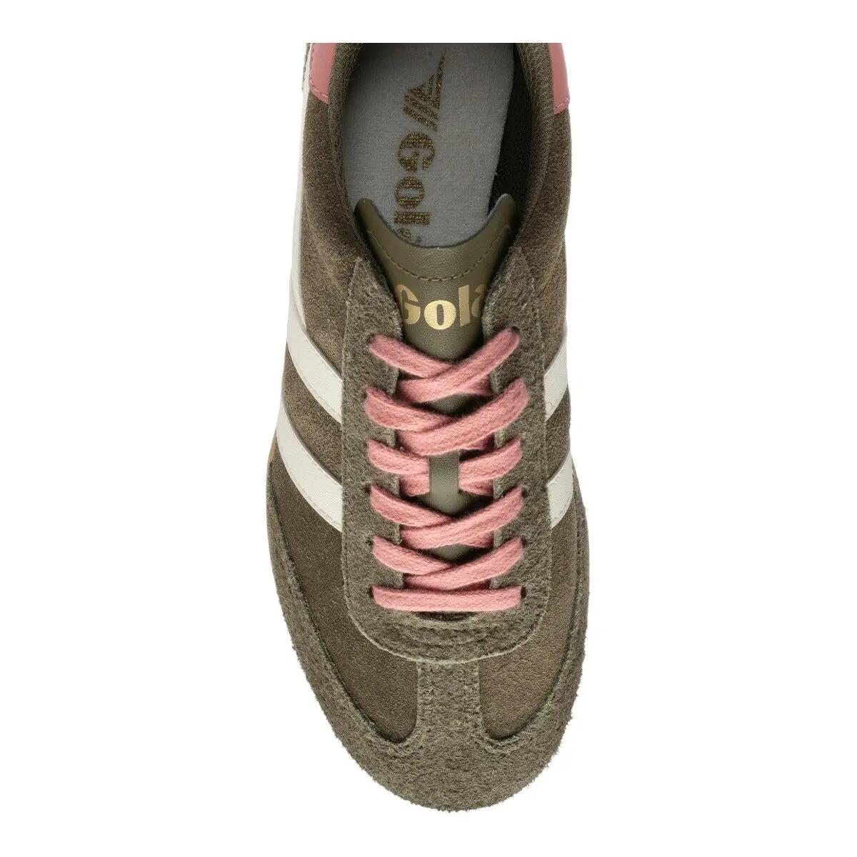 Baskets Femme Baskets Gola SPRINTER SUEDE Vert Gola 5/5