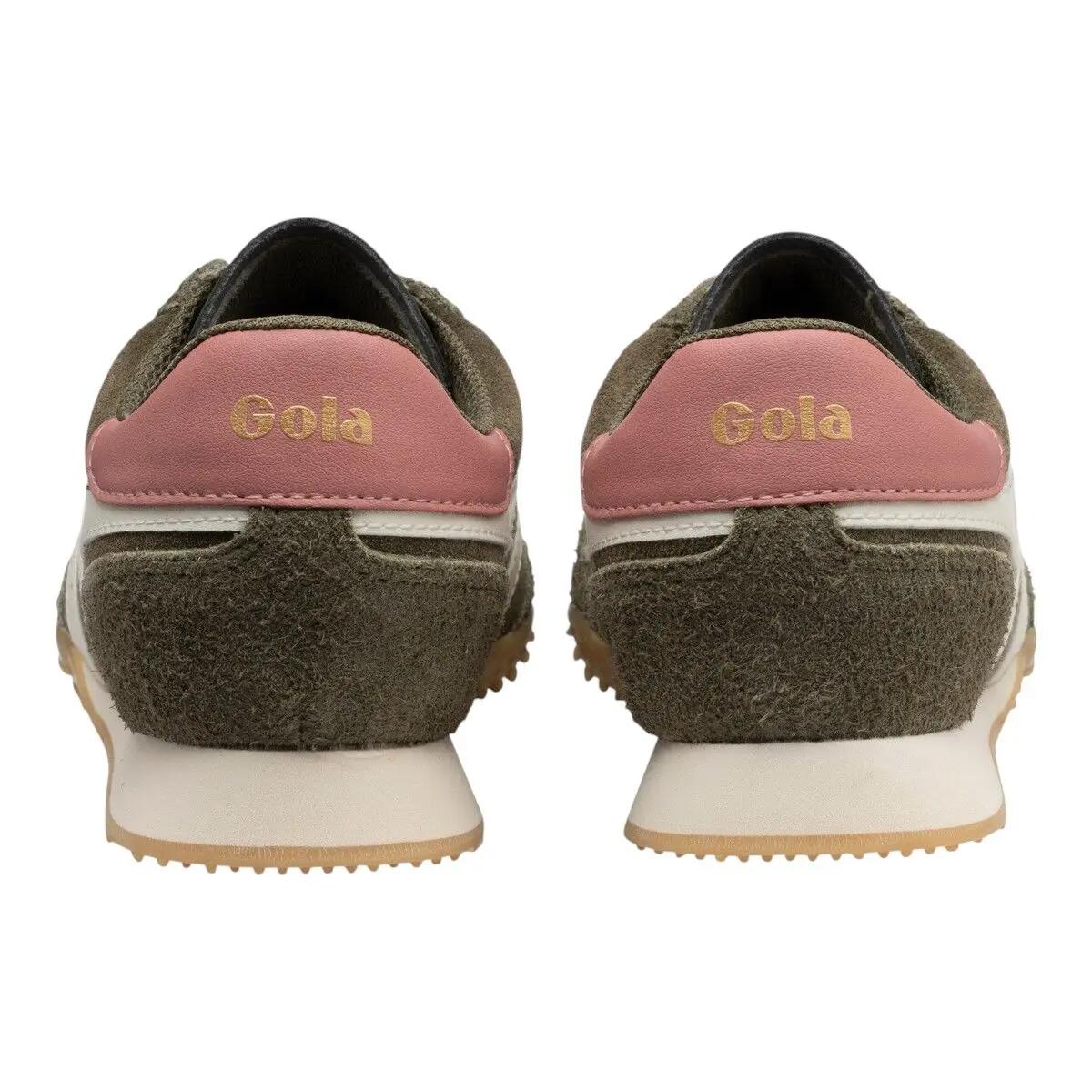 Baskets Femme Baskets Gola SPRINTER SUEDE Vert Gola 4/5