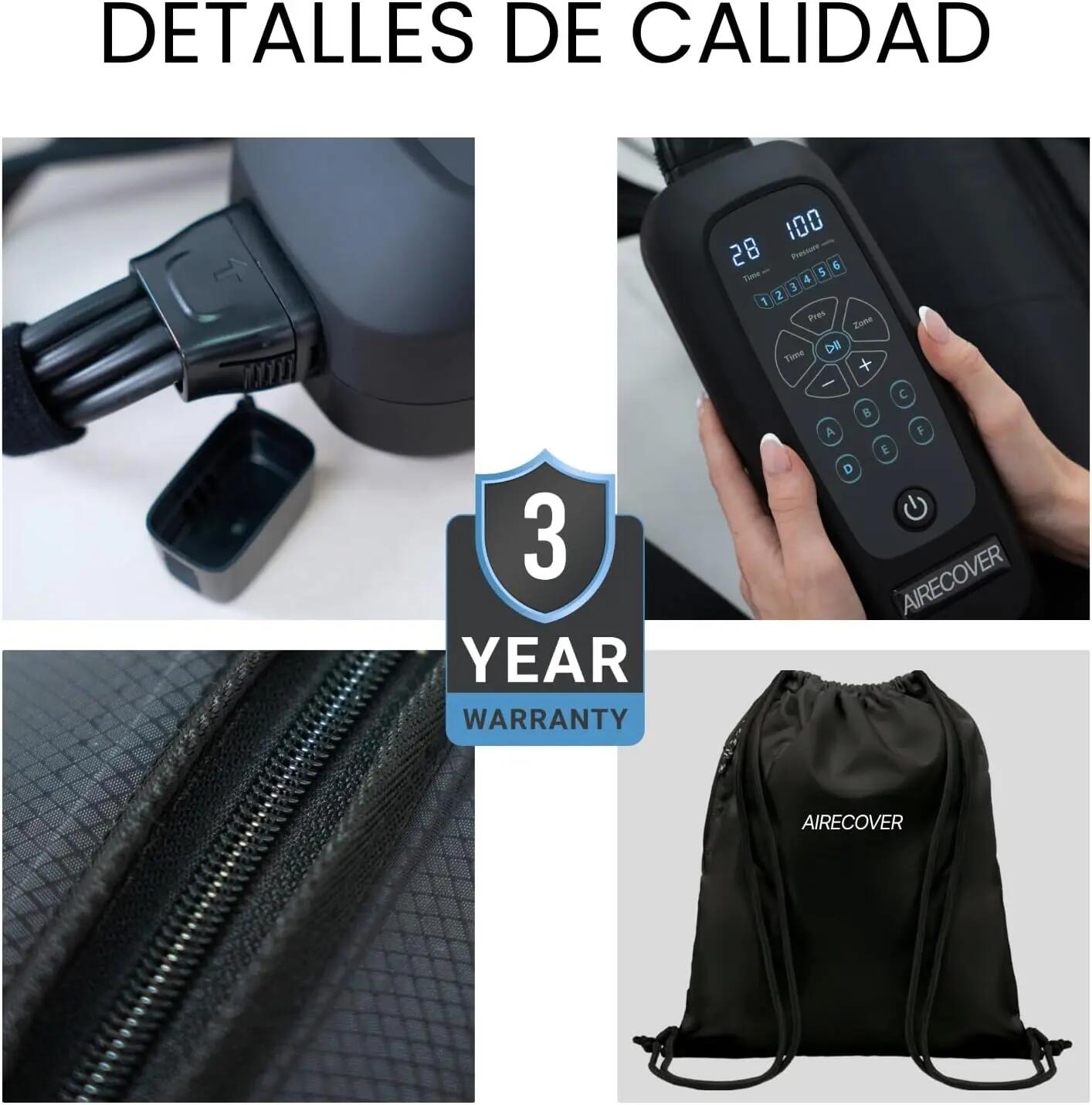 AIR MAX 2.0 - Presoterapia per uso domestico, con 6 camere 4/8