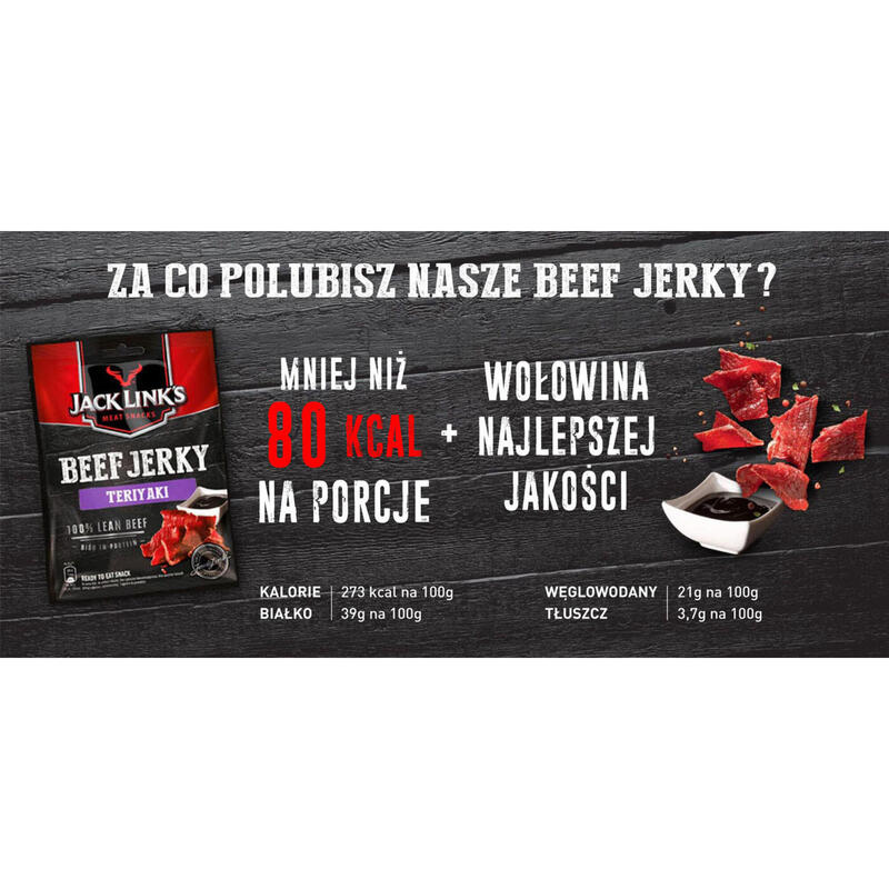 Beef Jerky (1x25gr) | Teriyaki