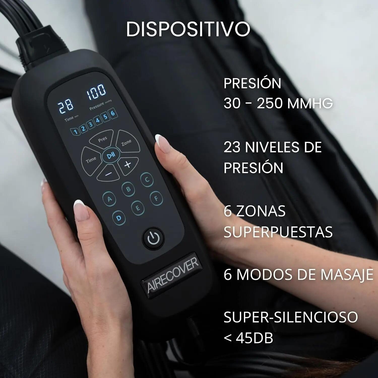AIR MAX 2.0 - Presoterapia per uso domestico, con 6 camere 2/8
