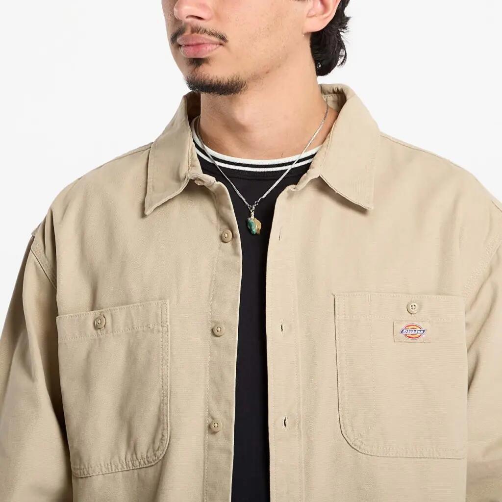 Jaqueta Dickies Modelo Dk0a87pr0ds1 Cor Bege 3/5