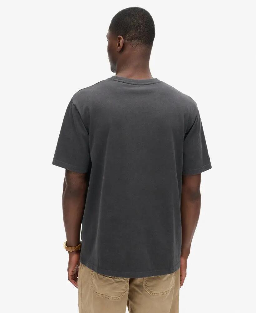 superdry T-shirt 70s Rock Graphic Band en coton noir 4/6
