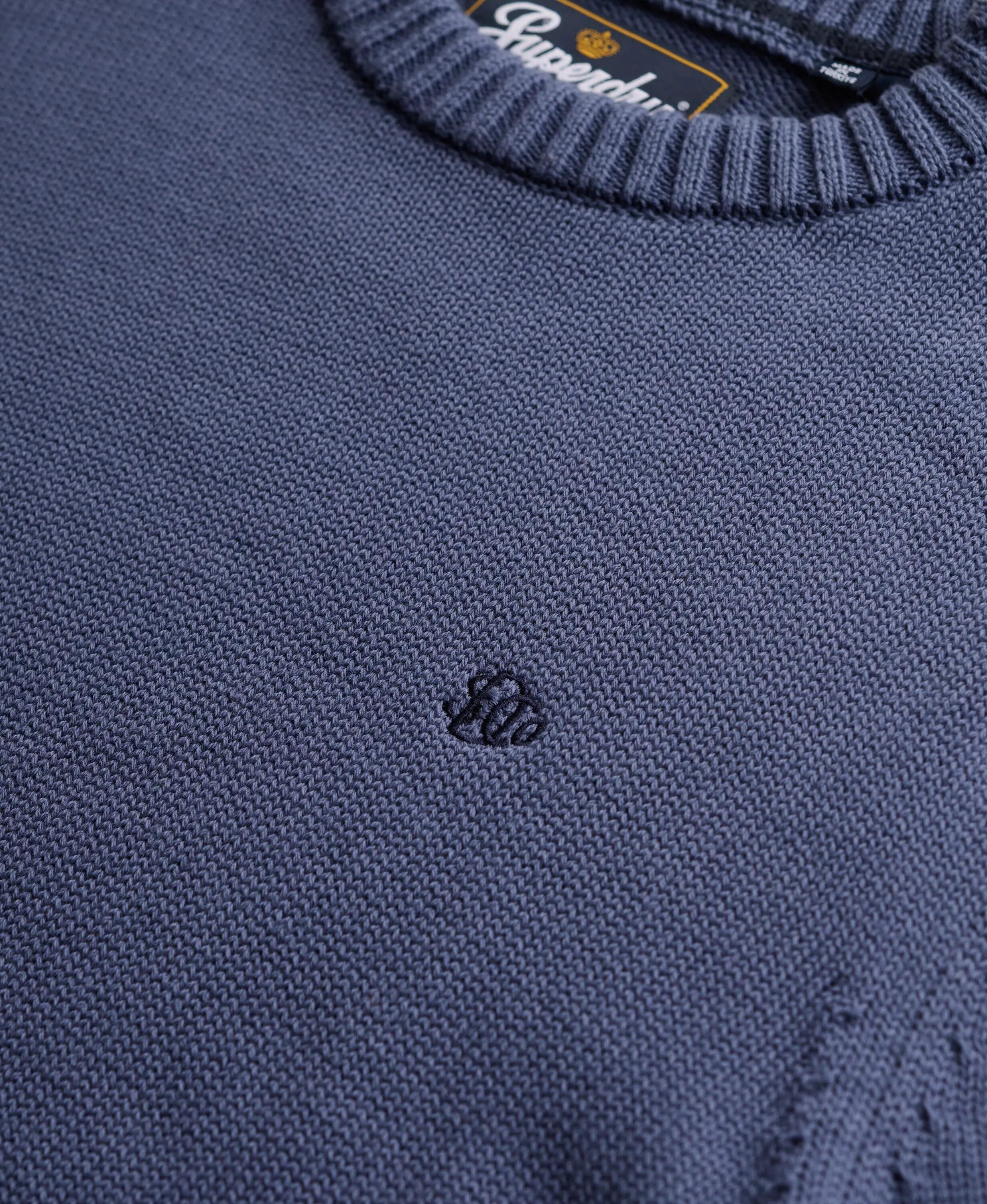 superdry Preppy Cotton Jumper de algodón orgánico – corte relaxed 6/7