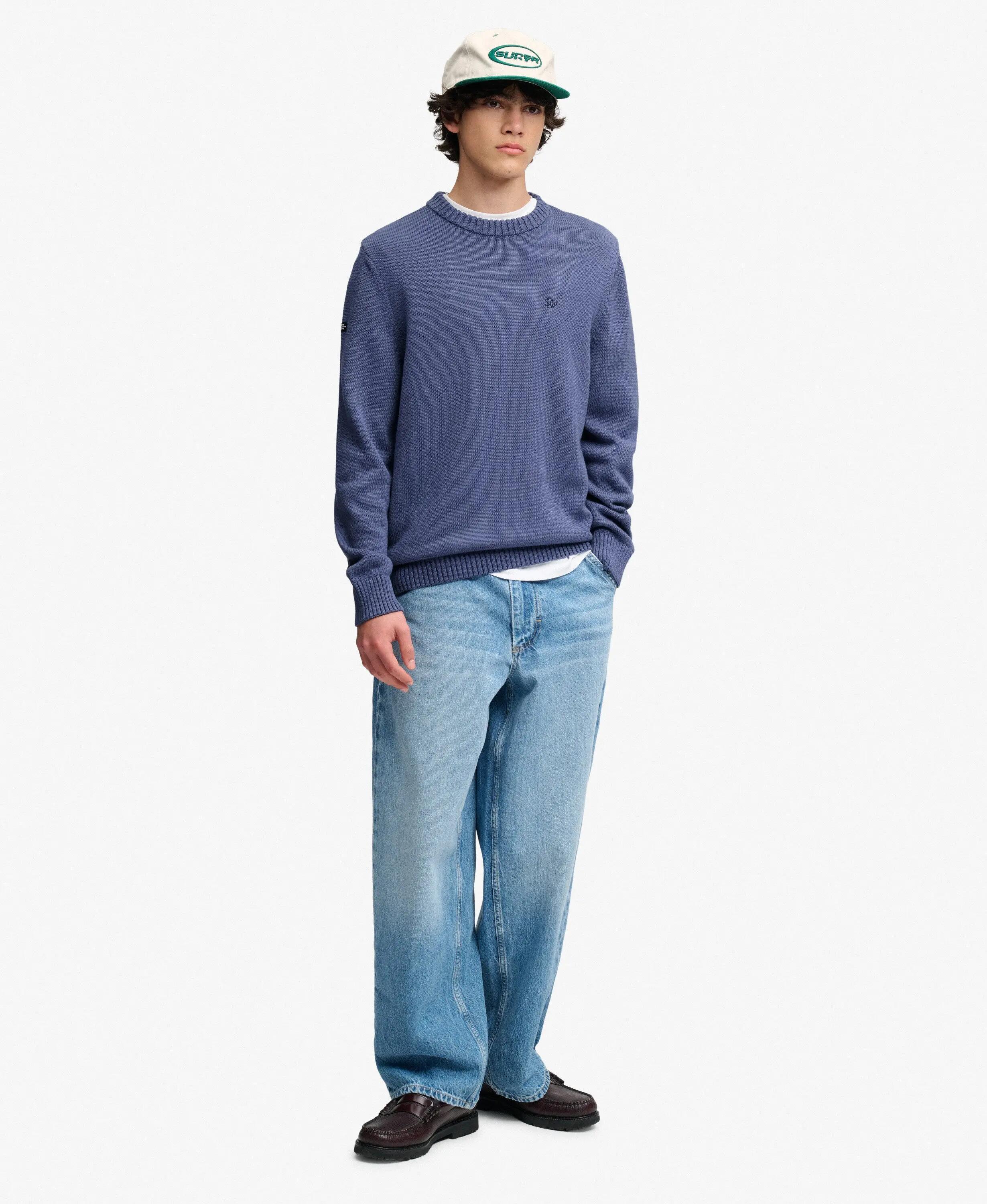 superdry Preppy Cotton Jumper de algodón orgánico – corte relaxed 4/7