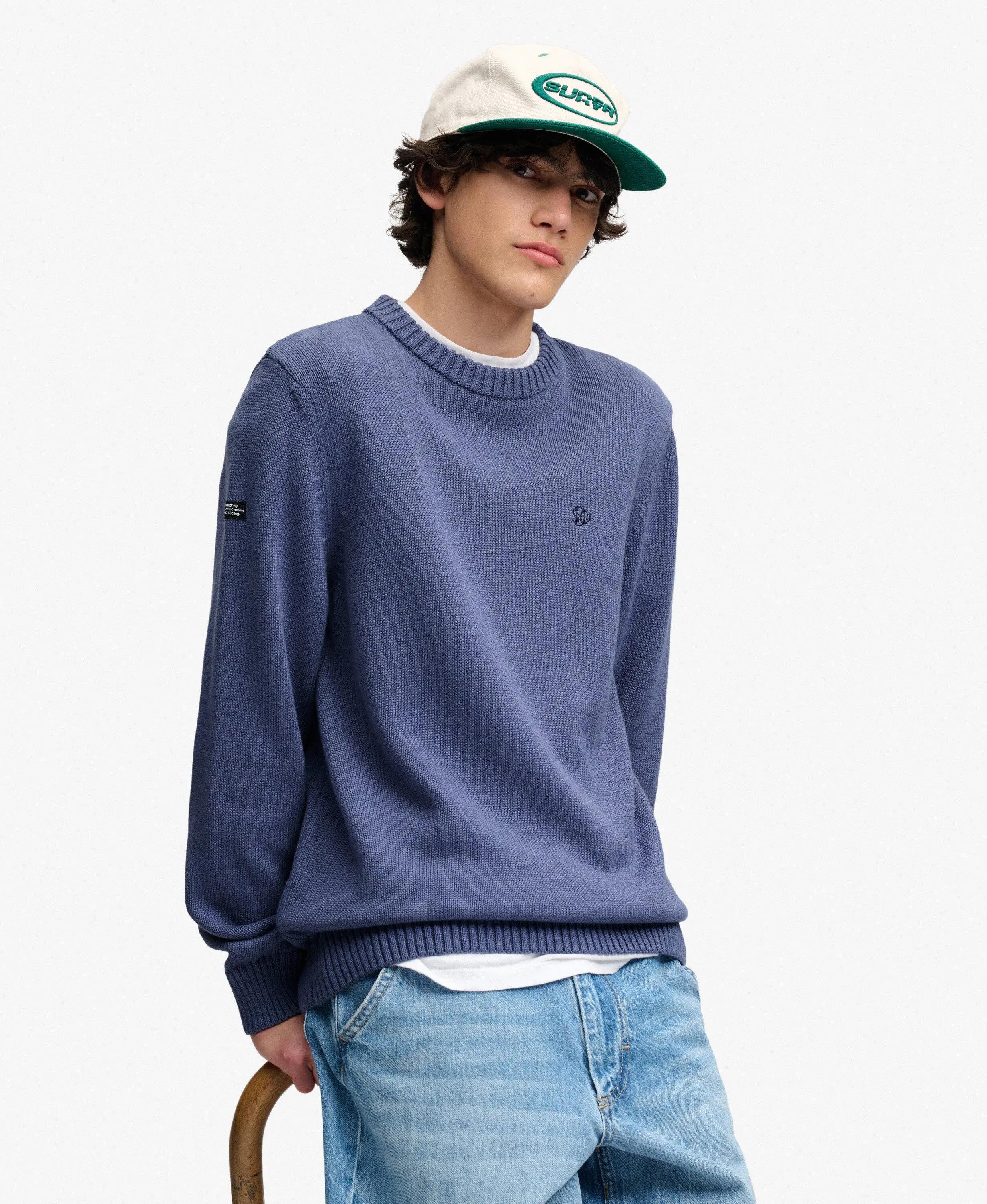 superdry Preppy Cotton Jumper de algodón orgánico – corte relaxed 3/7