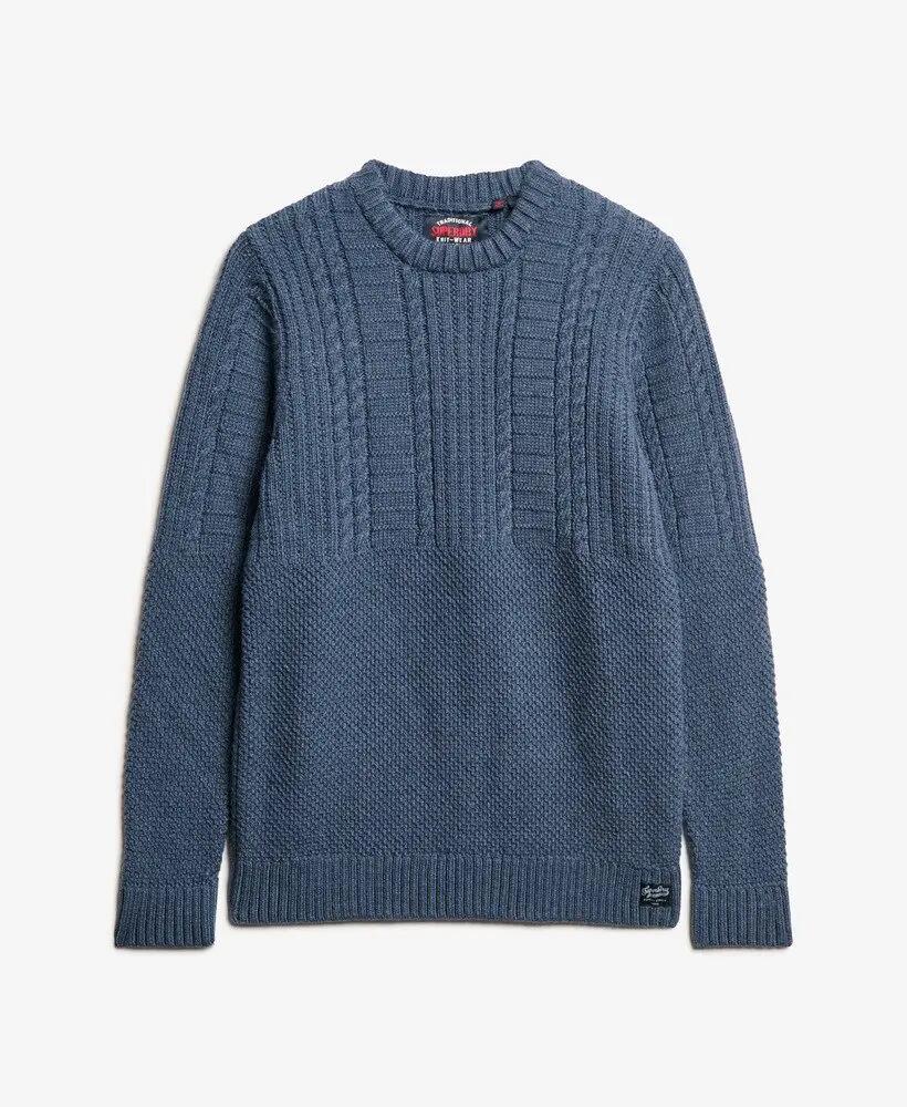 superdry Maglione Jacob lavorato a trecce – caldo e vintage 6/6