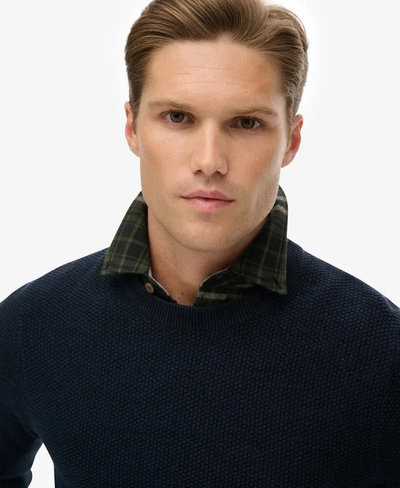 superdry Maglia leggera in cotone strutturato – Vestibilità relaxed 4/5